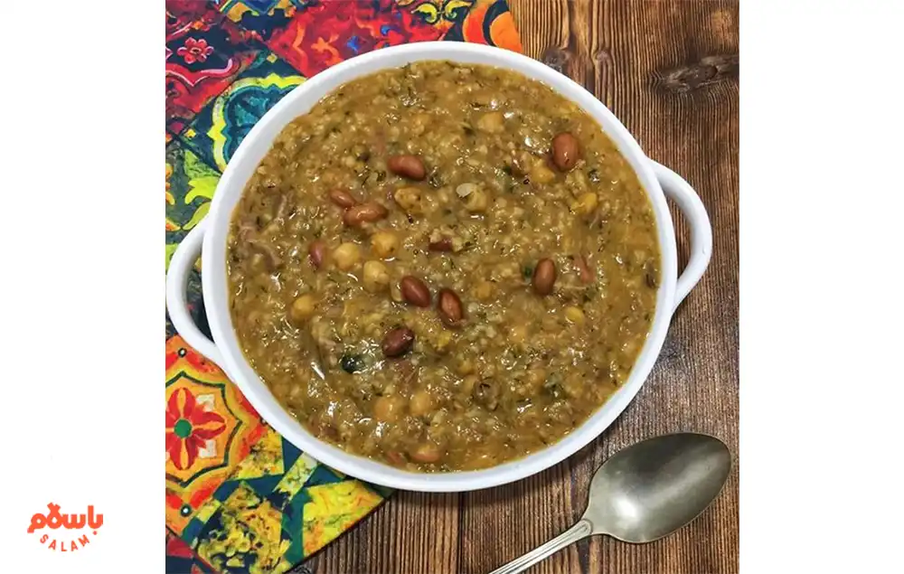مواد لازم آش بلغور گندم ساده