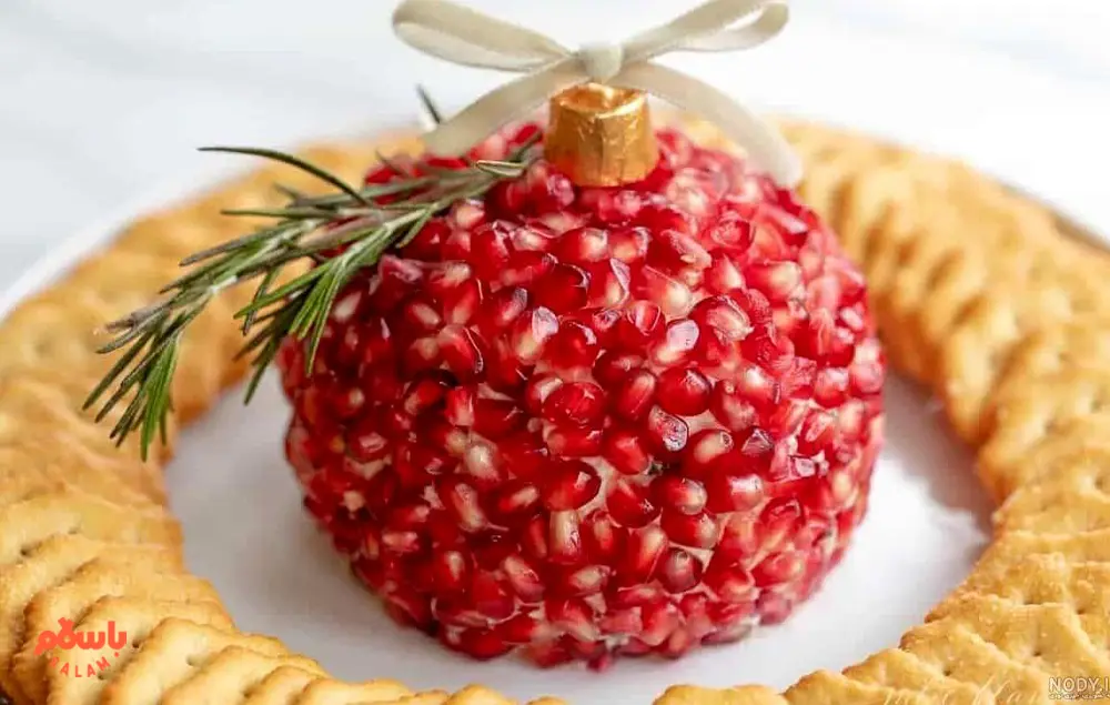 ایده‌های جدید تزئین انار کامل و دون شده برای شب یلدا