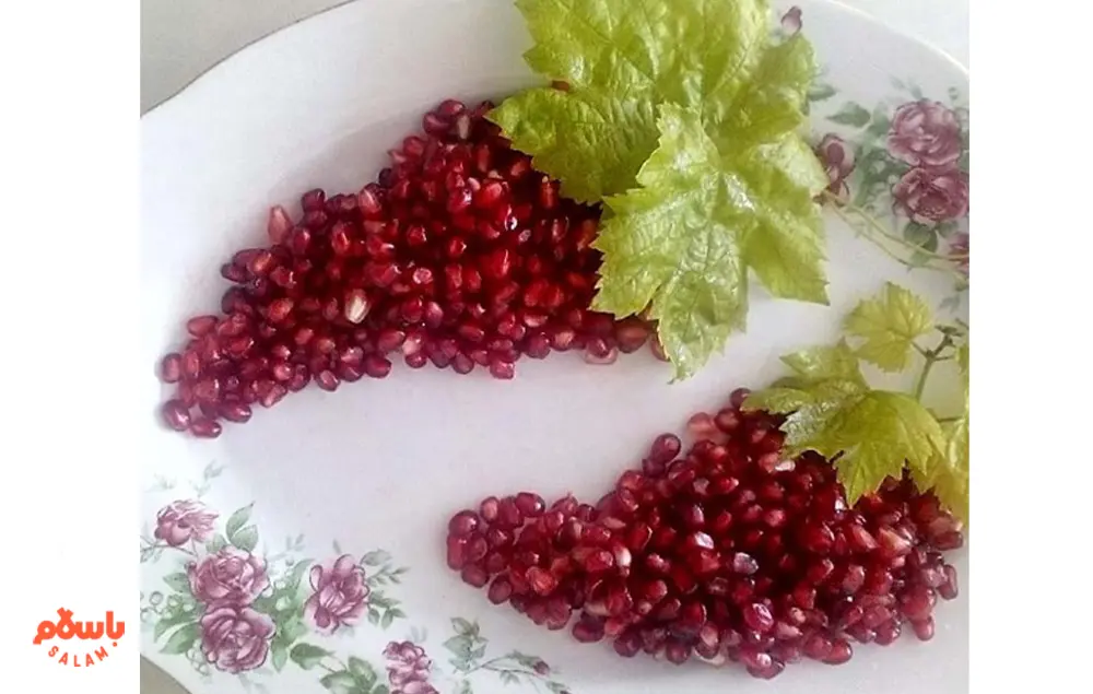 طرح‌های جدید تزیین انار شب یلدا(تصویری)