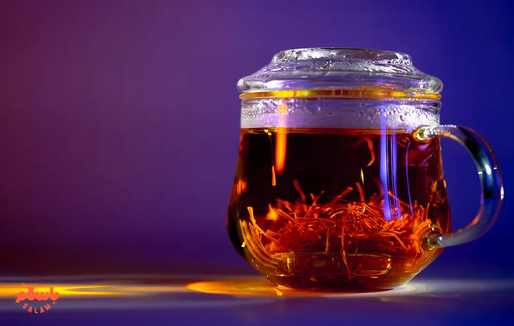 دمنوش گیاهی زعفران