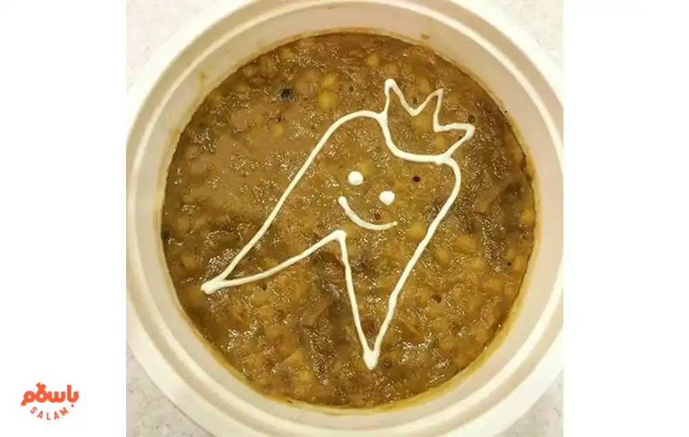 مراحل تهیه آش کشک دندونی مجلسی