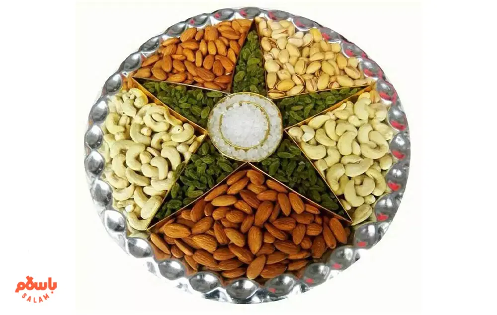 طرح های جدید تزیین آجیل شب یلدا (تصویری)