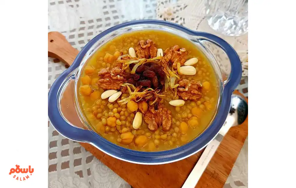 طرز تهیه آش دندونی تبریزی