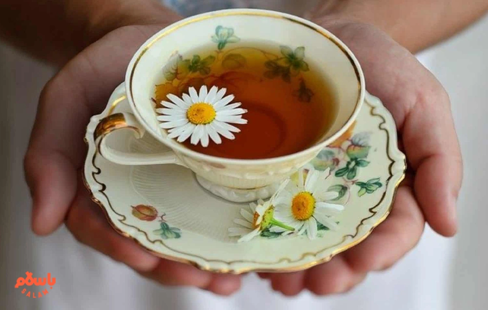 دمنوش ضد سرفه بابونه (خشک)
