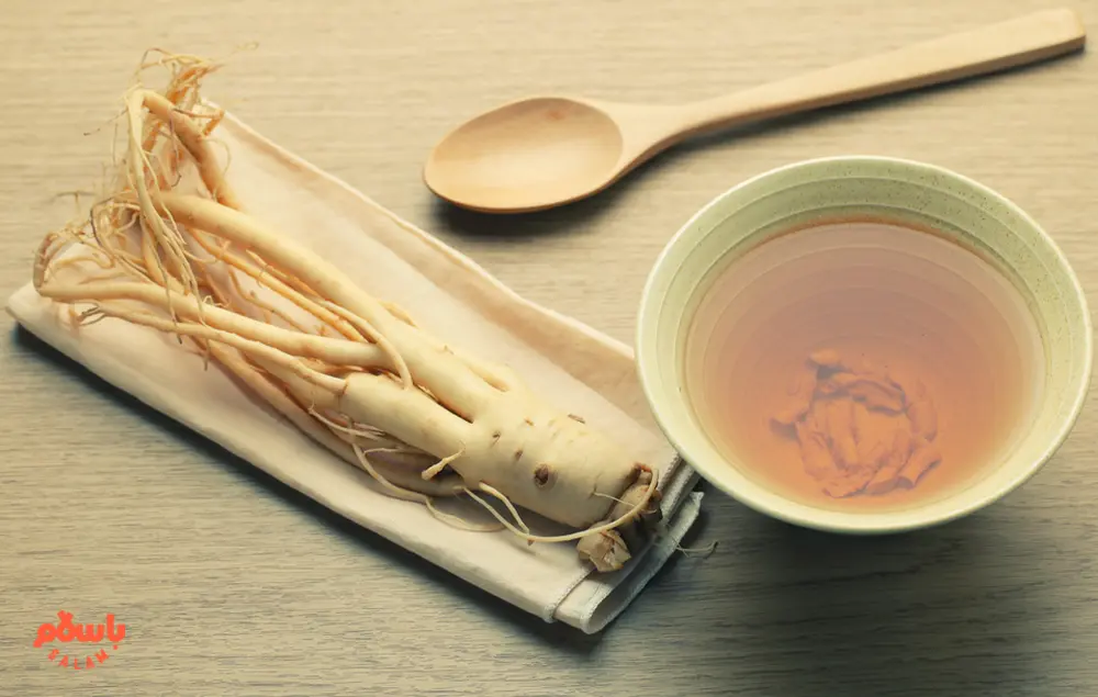 دمنوش چربی خون جینسینگ