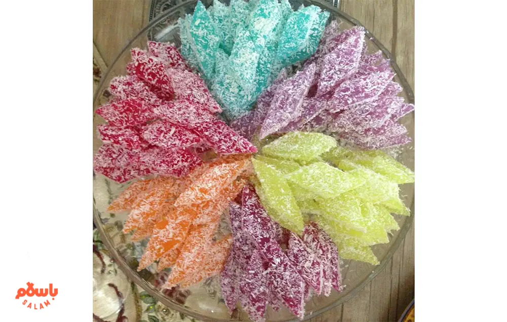 تزیین باسلوق یلدایی