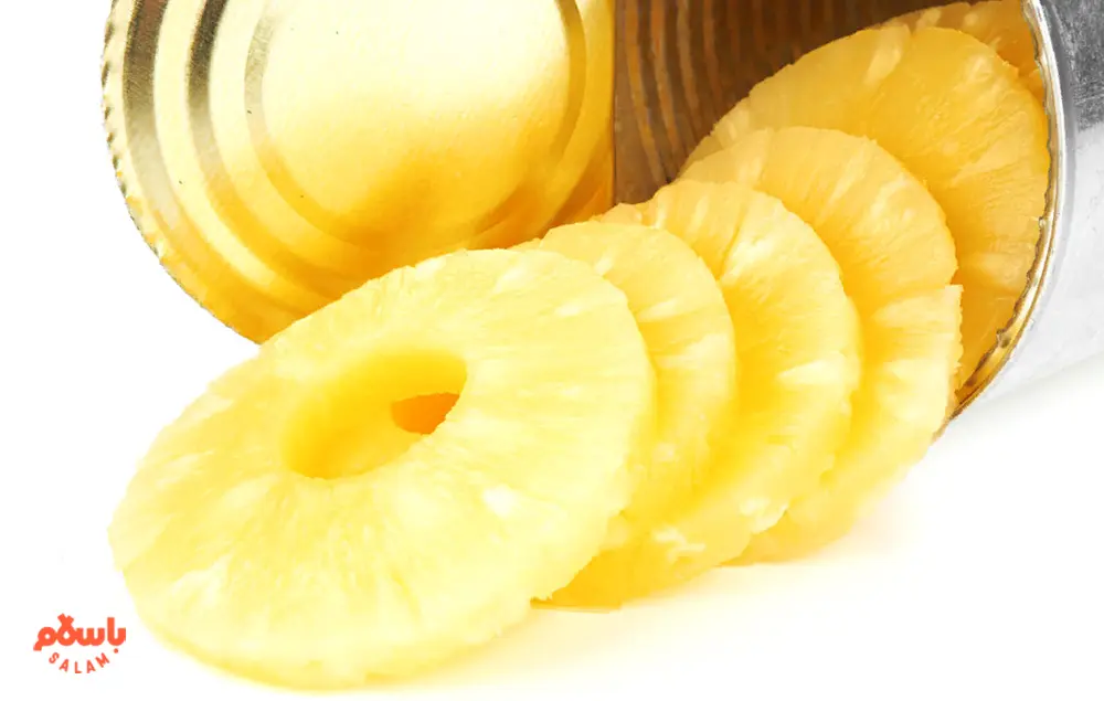 قیمت و خرید کمپوت آناناس در باسلام