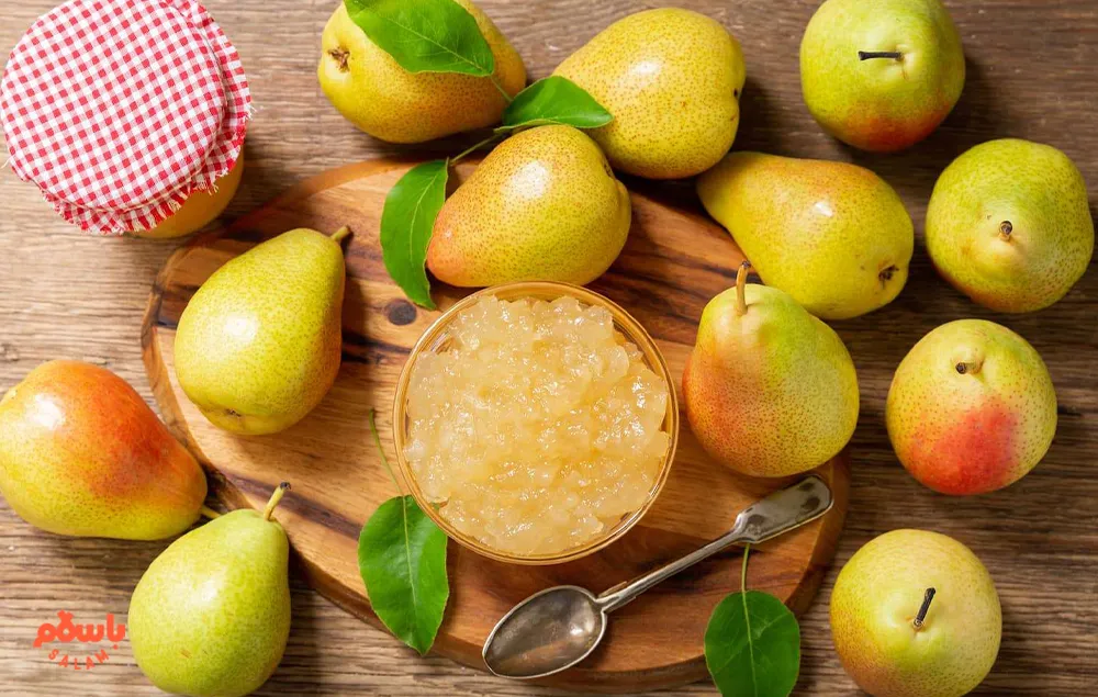 انواع طرز تهیه کمپوت گلابی خانگی + بدون شکر و خواص