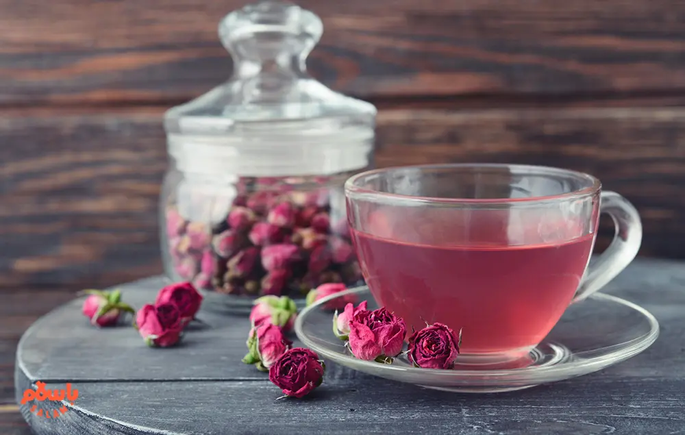 دمنوش چربی خون گل محمدی