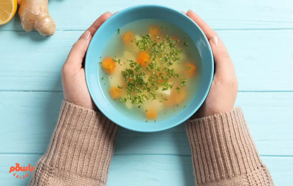 انواع سوپ برای سرماخوردگی