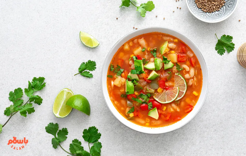 انواع سوپ سبزیجات +  5 طرز تهیه سوپ سبزیجات ساده و با مرغ