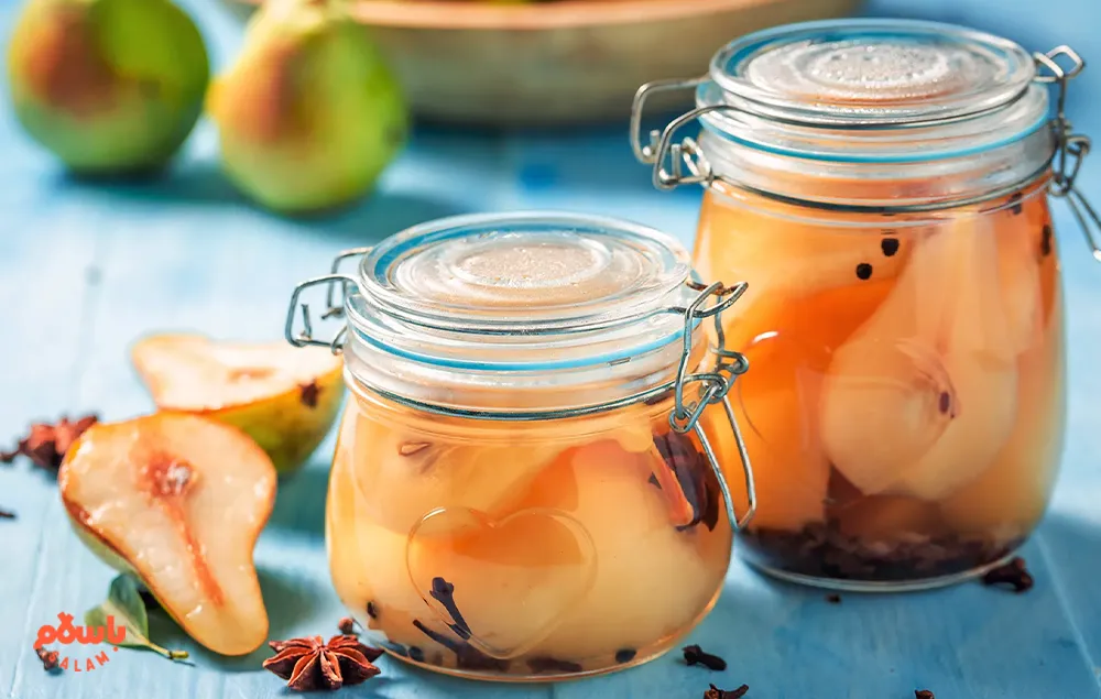 کمپوت گلابی