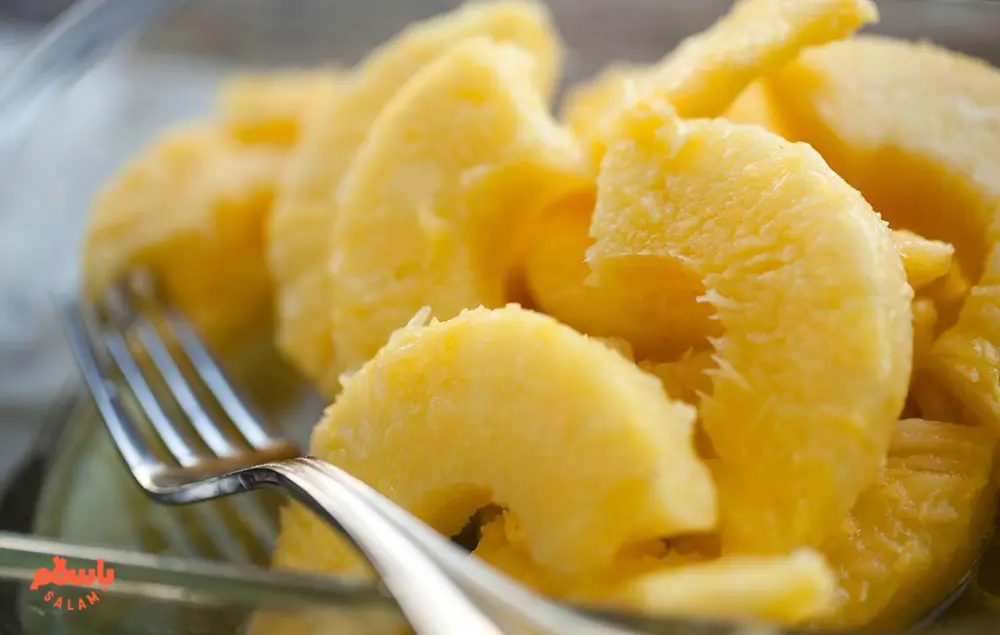 انواع طرز تهیه کمپوت خانگی آناناس+ بدون شکر و خواص