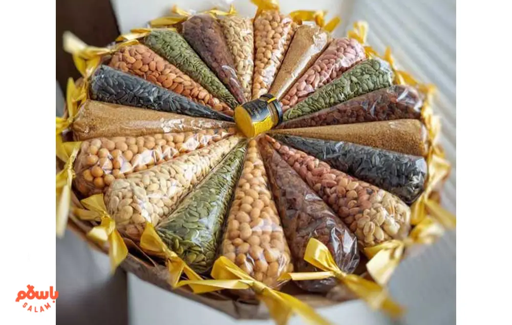 طرح های جدید تزیین آجیل شب یلدا (تصویری)