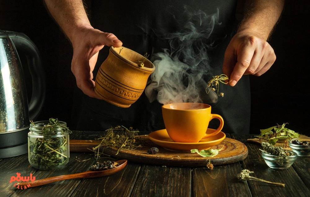 دمنوش لاغری چای سبز