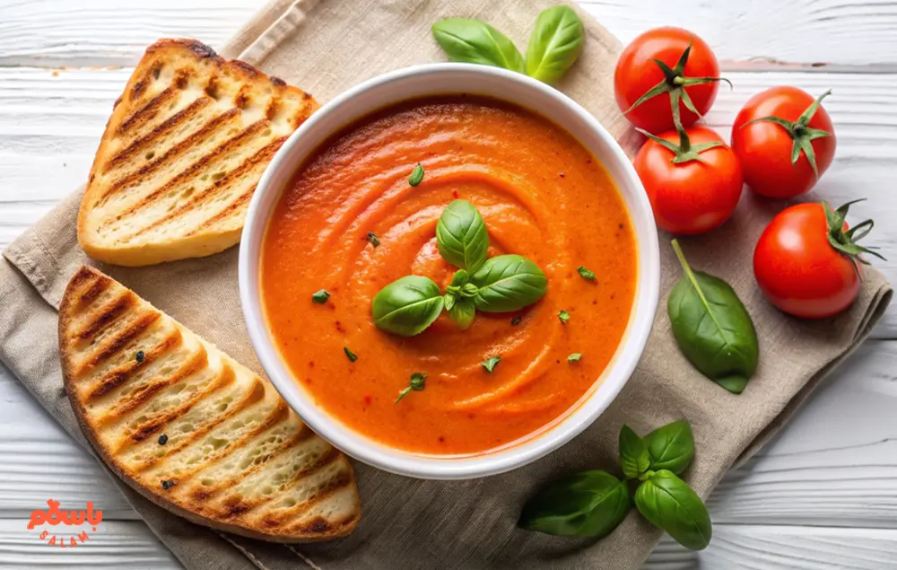 سوپ گوجه فرنگی چیست؟