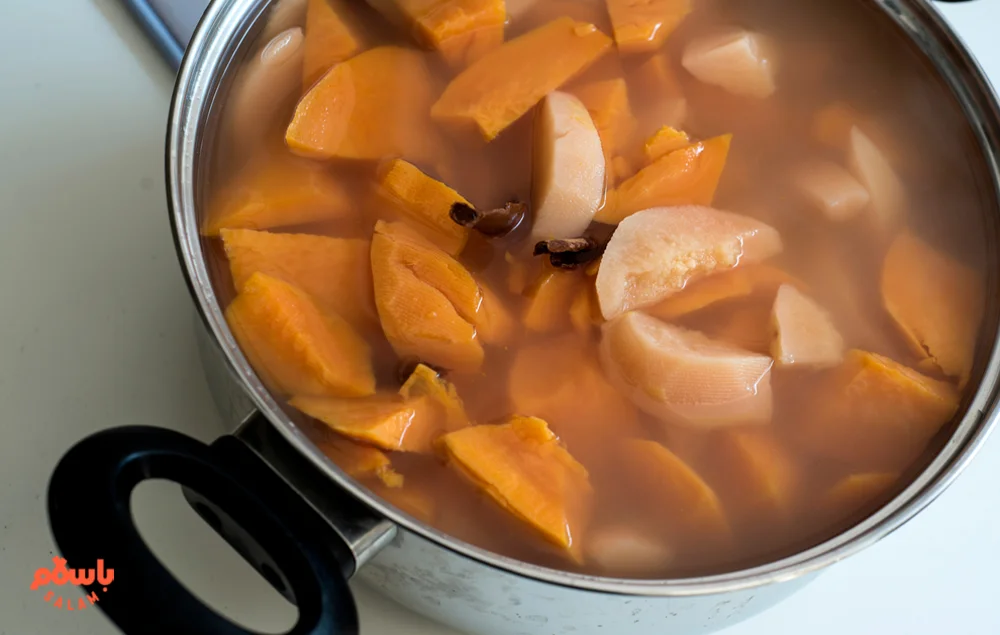 کمپوت به بدون شکر