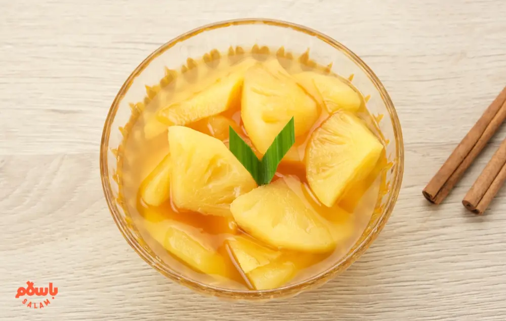 خواص کمپوت آناناس
