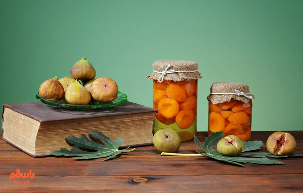 کمپوت انجیر زرد، سیاه، سبز و خشک + طرز تهیه و خواص