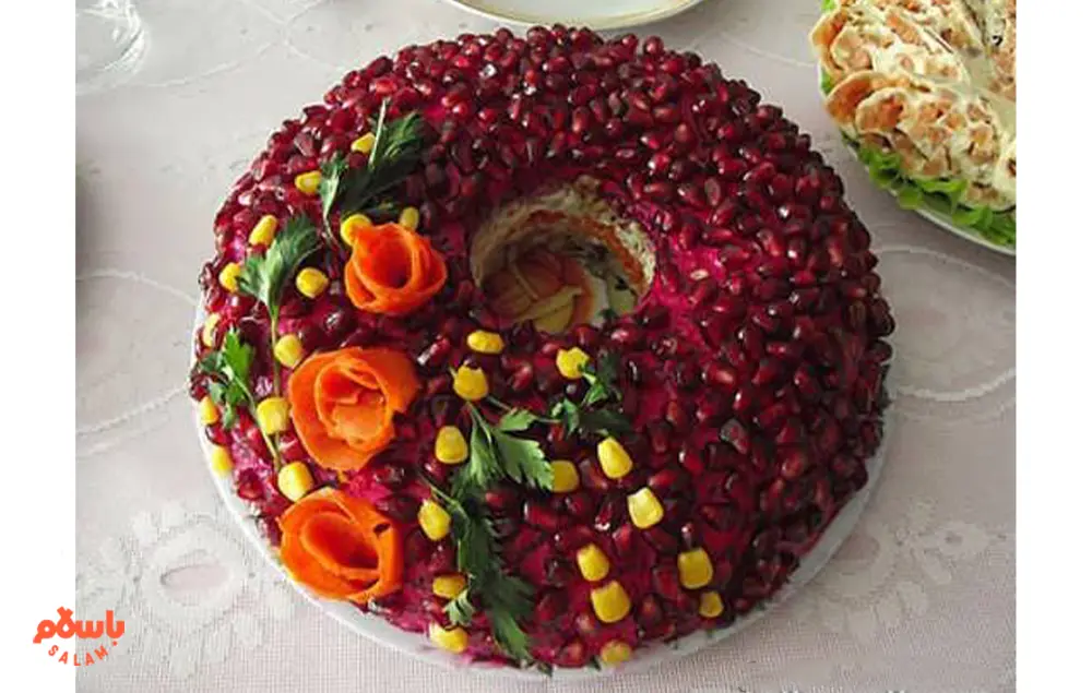 طرح‌های جدید تزیین انار شب یلدا(تصویری)