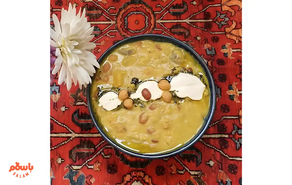 مراحل تهیه آش کشک دندونی ساده