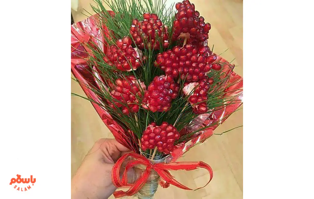 طرح‌های جدید تزیین انار شب یلدا(تصویری)
