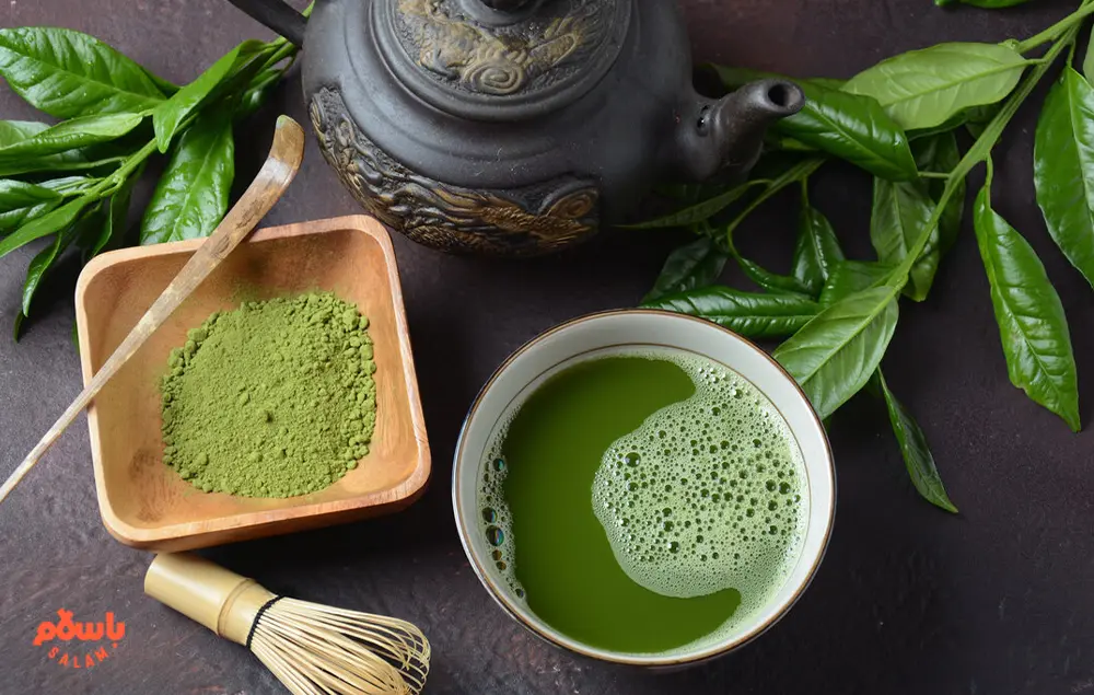 دمنوش لاغری چای ماچا