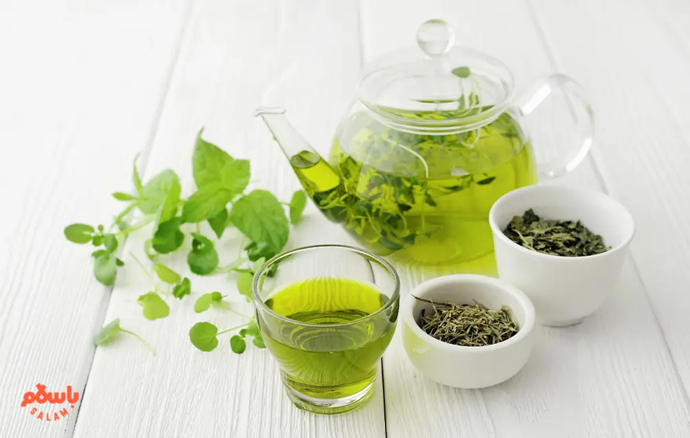 دمنوش لاغری چای سبز