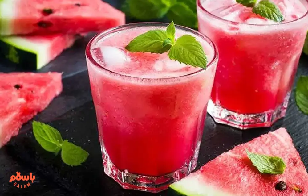 اسموتی نعنا و هندوانه