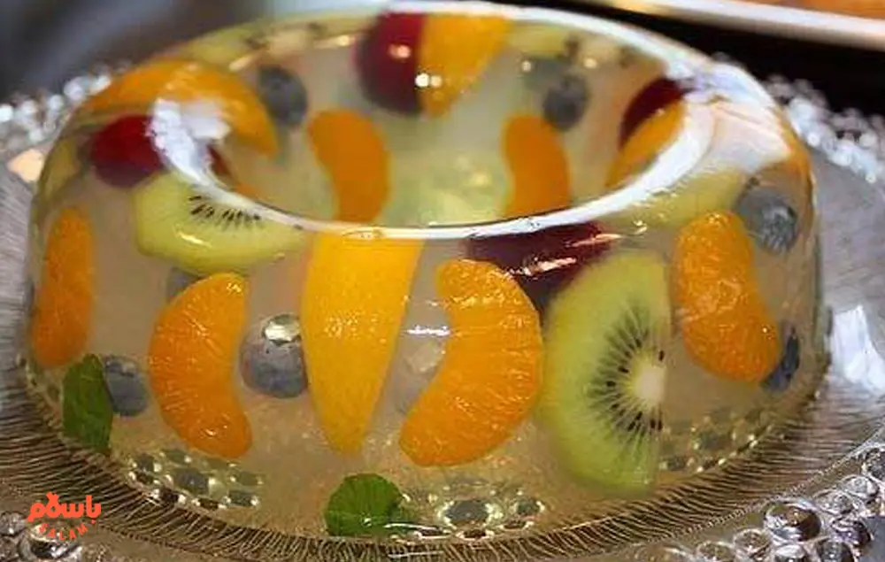 ژله شب یلدا قالبی	