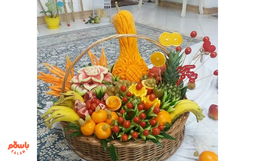 تزیین کدو یلدا