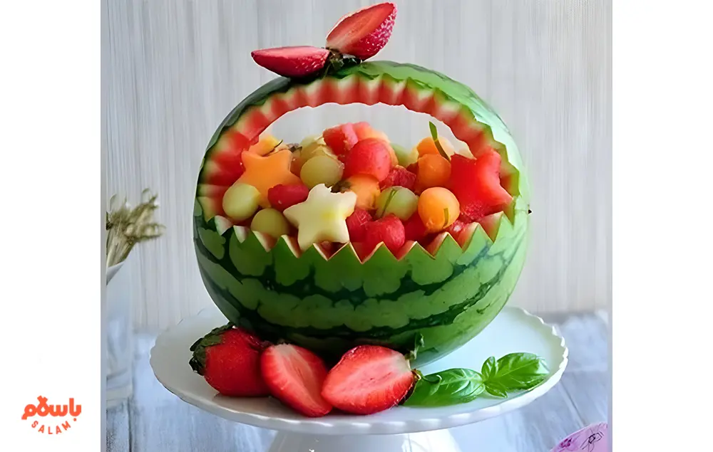 میوه‌آرایی هندوانه