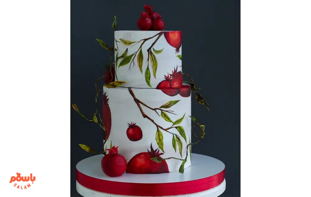 کیک شب یلدا چند طبقه	