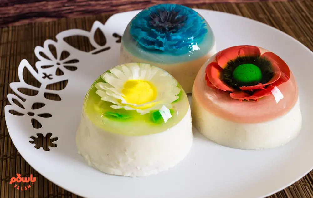 ژله شب یلدا قالبی