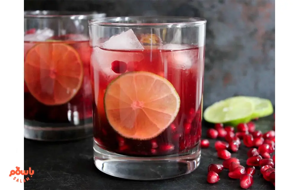 انواع نوشیدنی یلدایی با انار