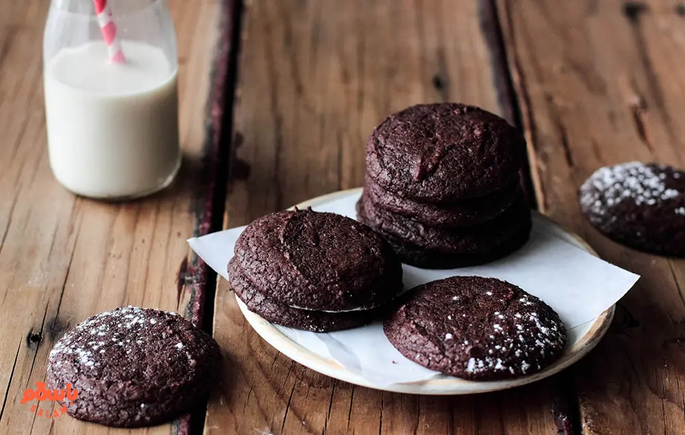 طرز تهیه بیسکویت کوکی شکلاتی