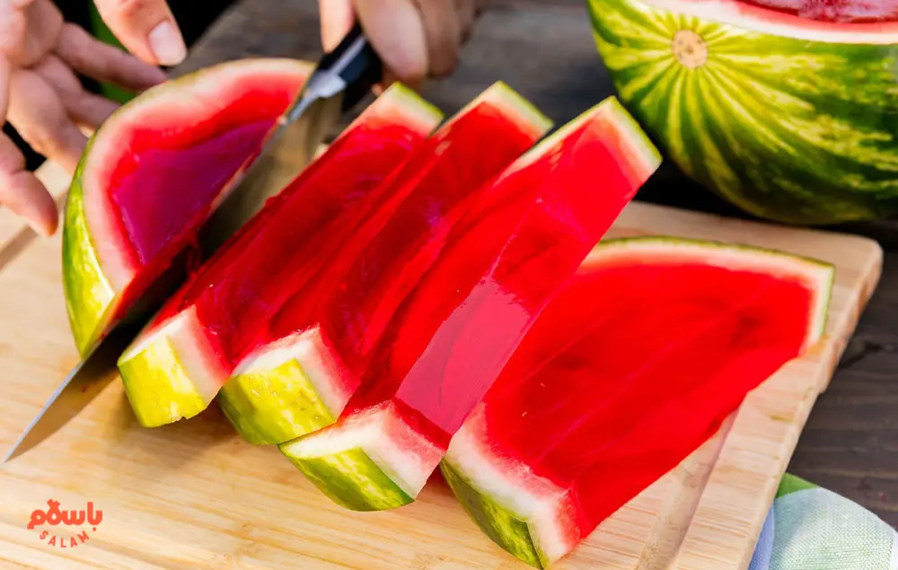 تزیین ژله 