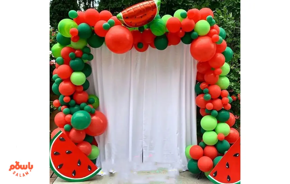 تزیین شب یلدا برای مدرسه ساده