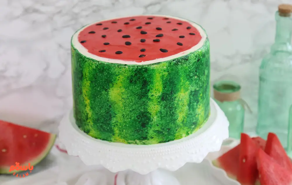 کیک شب یلدا هندوانه