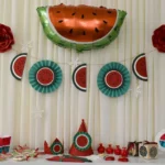 تزیین شب یلدا برای مدرسه: میوه، آجیل و سفره شب یلدا