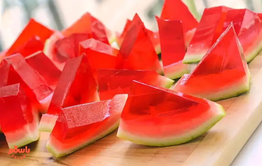 انواع تزیین ژله شب یلدا