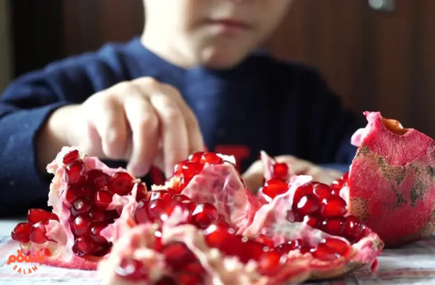 خوراکی شب یلدا برای بچه ها: آجیل، تنقلات، شیرینی، میوه و غذا