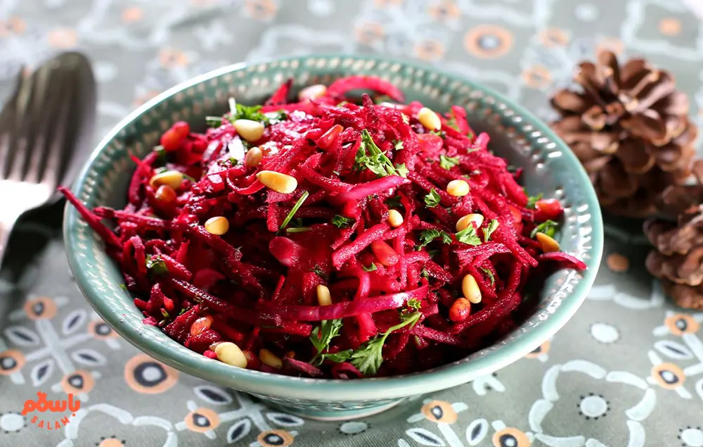 سالاد لبو ساده