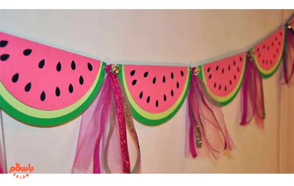 تزیین شب یلدا برای مدرسه ساده
