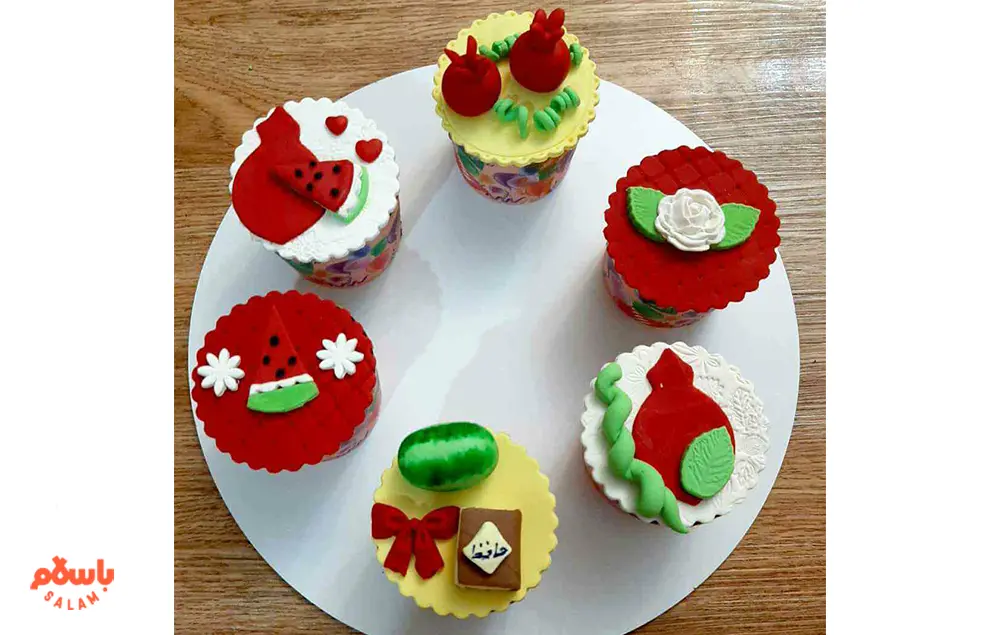 فوت و فن‌های کاپ کیک یلدایی