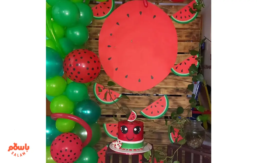 تزیین شب یلدا برای مدرسه ساده