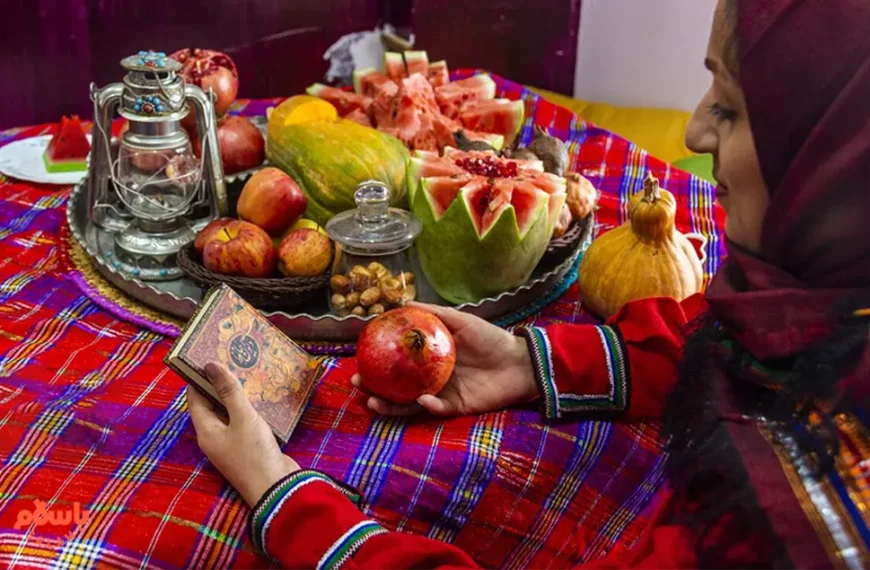 جدیدترین تزیین و میوه آرایی برای شب یلدا