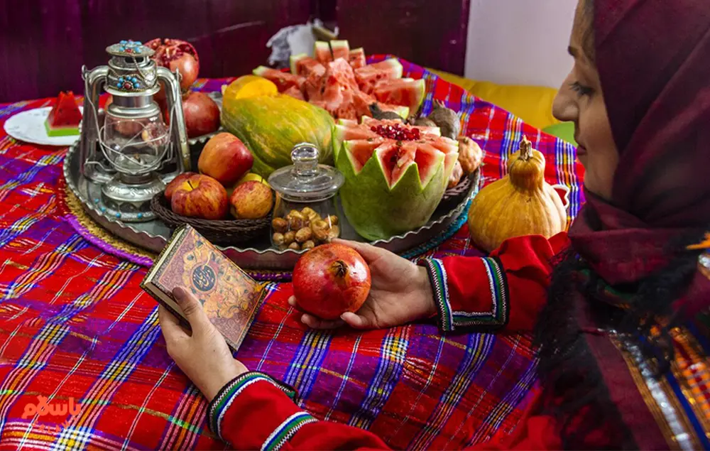 جدیدترین تزیین و میوه آرایی برای شب یلدا