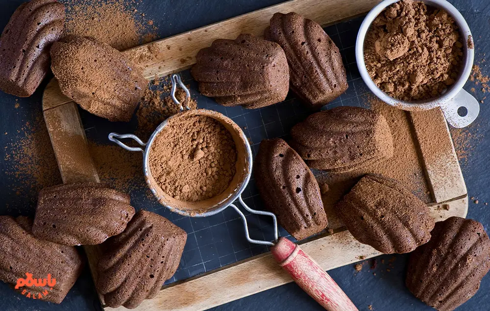 طرز تهیه بیسکویت شکلاتی خانگی