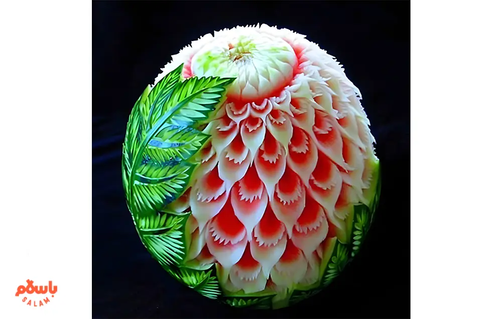 حکاکی روی هندوانه
